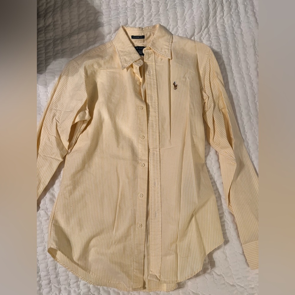Ralph Lauren womens button down shirt